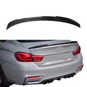For M3 F80 M4 F82 2014-2018 Body Kit Accessory New Carbon Fiber Rear Spoiler with Tow Hook Tail <b>Wing</b> Back Trunk - Product Image 1