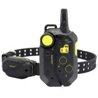 Robustes Outdoor-Hundetrainingshalsband IPX7 Wasserdicht mit Langstrecken-Fernbedienung und Langer Akkulaufzeit Elektrisches Erziehungshalsband