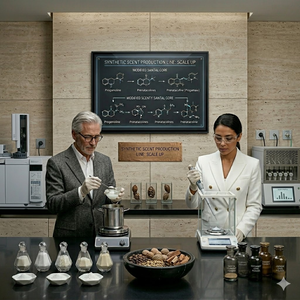 Aceite y Polvo Aromatizantes de Alta Estabilidad para Aplicaciones Industriales, Cosméticas y Domésticas - Product Image 1