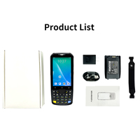 Terminal de collecte de données mobile Android avec clavier, protection industrielle IP68, PDA portable JINGXIN