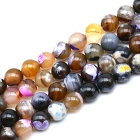 Cuentas de piedras preciosas sueltas de zafiro azul redondas de 8mm, precio barato del fabricante
