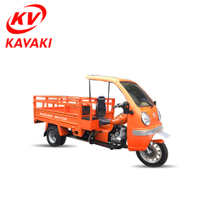 Triciclo de Carga de Tres Ruedas con Motor de Gasolina Nuevo y Usado, con Motor Zongsheng Refrigerado por Agua, Carrocería Abierta, Alta Capacidad - Product Image 6