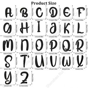 Pegatinas de Pared de Acrílico con Letras Inglesas, Pegatinas Decorativas para el Hogar, Pegatinas de Pared con Espejo, Diseño de Letras Lindas y Gruesas, Venta al por Mayor - Product Image 4