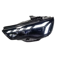 Luces para Auto Audi A3 8V 2013-2016, Conjunto de Faros Delanteros con Lente LED, Luz Diurna DRL, Señal de Giro Dinámica