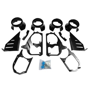 TAOCHIS Car Headlight Accessory Light <strong>Adapter</strong> Frame Module Bracket for 2021 <strong>Jeep</strong> Compass Reflector Bowl Upgrade 4 Projector Lens - Product Image 2
