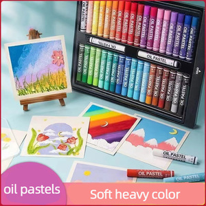 Couleur lourde doux huile Pastel 24/36 couleur ensemble bricolage Graffiti Pastel Non-toxique Crayon étudiant peinture fournitures - Product Image 2