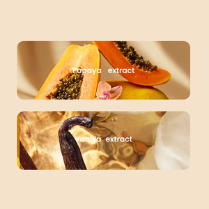 TWG RTS Vanila & Papava 2 in 1ヘアクレンジング & リペアシャンプーコンディショナー修理抗Dandrufパパイヤシャンプー & コンディショナー - Product Image 4