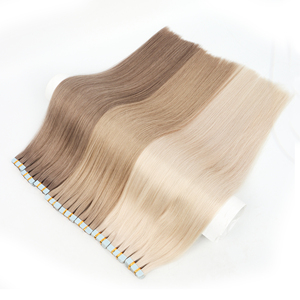 Extensioni per capelli con nastro adesivo in capelli umani vergini europei al 100% a doppia trama, all'ingrosso, di gran successo - Product Image 3