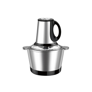 Picadora de Carne de Acero Inoxidable Gemat 20x30x30, Procesador de Alimentos Eléctrico Multifuncional con Limpieza Automática - Product Image 5