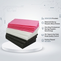 Feuille de mousse EPE Leenol pour emballage, résistance 10e6-10e9 Ohms, feuille de mousse EPE rose antistatique, forme personnalisable.