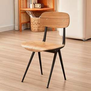 <span class=keywords><strong>เก้าอี้</strong></span>ร้าน<span class=keywords><strong>อาหาร</strong></span>โครงเหล็กหุ้มเบาะไม้สไตล์โมเดิร์น สีขาวแบบอินดัสเทรียล สำหรับร้าน<span class=keywords><strong>อาหาร</strong></span>ฟาสต์ฟู้ดและเฟอร์นิเจอร์บ้าน  สามารถปรับแต่งได้ - Product Image 4