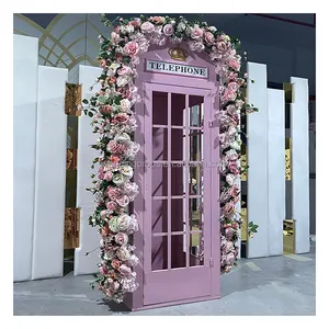Factory Price Life Size Cardboard Cutout Standup Advanced Graphics English Phone Booth For Sale