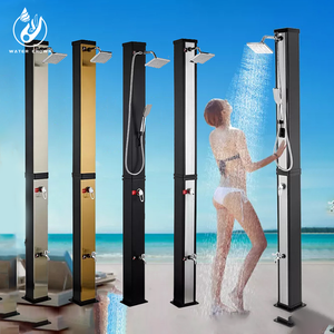 <span class=keywords><strong>Douche</strong></span> <span class=keywords><strong>solaire</strong></span> pour <span class=keywords><strong>piscine</strong></span> extérieure en acier inoxydable Water Crown, équipement <span class=keywords><strong>de</strong></span> spa extérieur, prix d'usine - Product Image 2