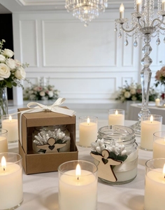 <span class=keywords><strong>Velas</strong></span> Aromáticas <span class=keywords><strong>Decorativas</strong></span> en Frascos de Vidrio <span class=keywords><strong>para</strong></span> Ambiente Festivo Transfronterizo, Recuerdo Navideño, Regalo <span class=keywords><strong>para</strong></span> Bodas y Fiestas - Product Image 5