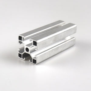 Profilé Alu Section <span class=keywords><strong>40x40</strong></span> Sections en <span class=keywords><strong>aluminium</strong></span> extrudé Profilés d'extrusion en <span class=keywords><strong>aluminium</strong></span> à fente 4040 <span class=keywords><strong>T</strong></span> - Product Image 4