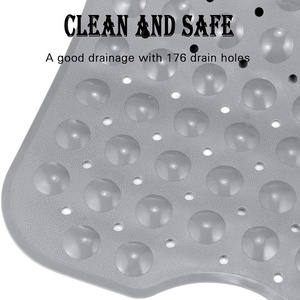 Non Slip Machine Lavável Pvc Banheiro Mats Massagem Banheira <span class=keywords><strong>Mat</strong></span> Banho Shower <span class=keywords><strong>Mat</strong></span> com ventosas - Product Image 4