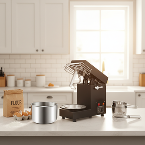 <span class=keywords><strong>Impastatrice</strong></span> a Spirale Delicreate con Testa Inclinabile, Ciotola Rimovibile, Capacità 2Kg/5 Litri o 4Kg/10 Litri, per Panetteria - Product Image 5