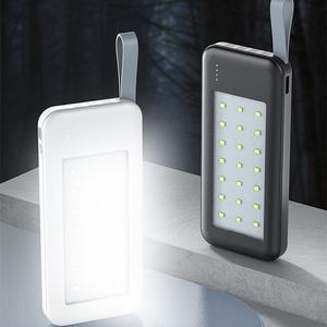 Nuevo Cargador Portátil de 10000 mAh con Linterna y 4 Cables, Logotipo Personalizado, Carga Rápida para Uso en Interiores y Exteriores - Product Image 4