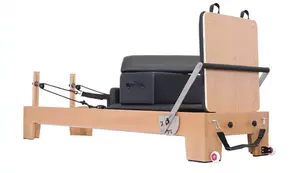 Pilates Wooden Reformer Machine Home Gym Yoga Training Beech Bed Exercise Equipment Yoga Bed Gym Fitness Equipment