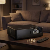 Proyector Láser de Tiro Corto Profesional Optoma ZU507TST WUXGA de Alto Contraste Compatible con HDR para Proyectos Comerciales