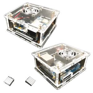 Orange <span class=keywords><strong>Pi</strong></span> Zero 2 ABSケースアクリルシェルファンに対応電子アクセサリー - Product Image 1