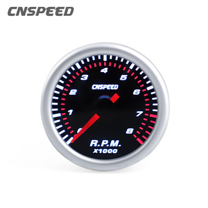 Tacómetro para coche CNSPEED, 2 pulgadas, 52 mm, 0-8000 RPM, lente de luz blanca para actualización y reacondicionamiento - Product Image 1