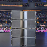 K210 Système de sonorisation professionnel Line Array Système de haut-parleurs d'extérieur double Line Array 10 pouces Boîte de haut-parleurs passifs