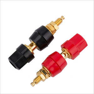 <span class=keywords><strong>HiFi</strong></span> מקצועי 4mm זהב מצופה אודיו מגבר רמקול עקידת הודעה בננה תקע מסוף - Product Image 4