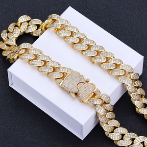 Bespoke High End Hip Hop Iced Out Cuban Chain Moissanite 925 Sterling Silver Miami Link Necklace VVS1 Diamond <b>Tester</b> Pass - Product Image 6