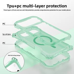 <span class=keywords><strong>Funda</strong></span> Protectora 3 en 1 Resistente a Impactos con Acabado Mate para <span class=keywords><strong>iPhone</strong></span> 17 Pro Max, Air 16, 15, 14 Plus, <span class=keywords><strong>13</strong></span>, 12, 11 - Product Image 4