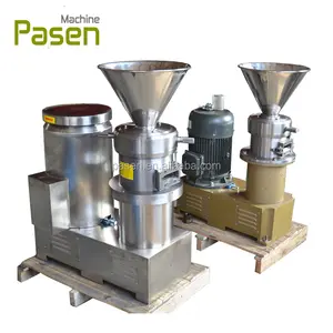 Factory Price Colloid Mill Machine Industrial Almond Mill Masher Colloid Mill Sesame Tahini Peanut Butter Making Machine