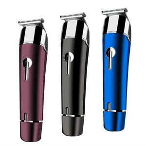 Cortapelos Eléctrico Multifuncional Recargable con Accesorios para Adultos y Recorte de Barba, Cuerpo Metálico, Batería de Iones de Litio - Product Image 2