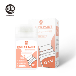 Mini-rouleau de réparation de mur écologique à bas prix Brosse Petit rouleau de pâte de réparation de mur avec peinture au latex pour enlever les taches sur les murs - Product Image 1