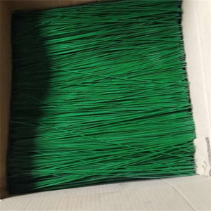Alambre de corte Gi por inmersión en caliente recubierto de PVC verde/Blanco/negro de alta calidad para manualidades/encuadernación - Product Image 2
