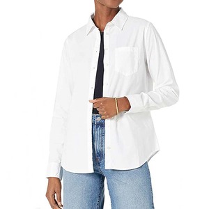 KM camicette e camicette da donna camicetta bianca a maniche lunghe camicette da donna camicie <span class=keywords><strong>eleganti</strong></span> - Product Image 6