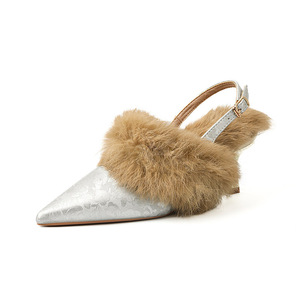 Nuove Scarpe con Tacco Alto da Donna, <span class=keywords><strong>Sandali</strong></span> in Pelle PU, Sexy Scarpe da Festa e Ufficio, Eleganti e Comode Scarpe da Cerimonia - Product Image 5