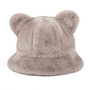 Sombreros de Pescador de Piel Sintética para Mujer, con Orejas Desmontables, para Todas las Estaciones, Casuales, de Viaje, al por Mayor - Product Image 1