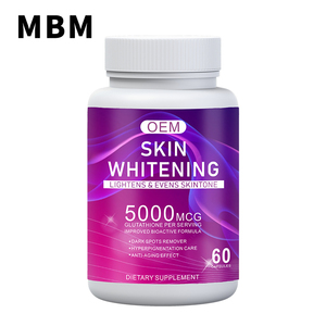 Natuurlijke smaak huidverlichtende glutathionecapsules 60 stuks/fles anti-verouderingsformule veilig voor iedereen behalve zwangere vrouwen - Product Image 1