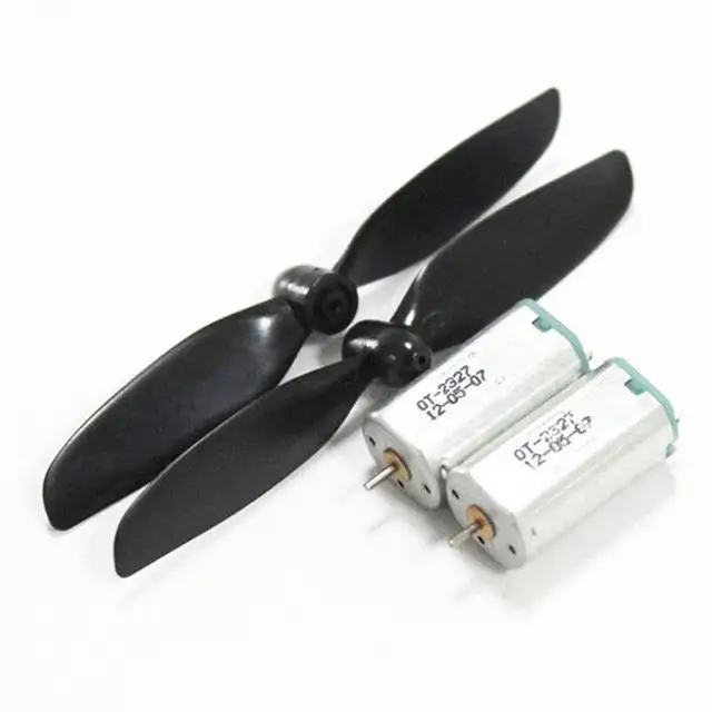 Rc Airplane N40 Motor With 75mm Propeller Cw Ccw Spare Part For Diy Rc Fixed-wing Aircraft Model Dc 3-6v