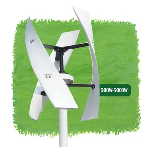 Çin fabrika rüzgar 1KW 1000W 3KW 5KW 10KW dikey rüzgar rüzgar türbini jeneratör ev kullanımı için rüzgar turbines leri satılık