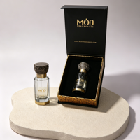 Huile de parfum concentrée de style Dubaï 12 ml en gros avec emballage noir et or de qualité supérieure, huile Attar unisexe longue durée, logo personnalisé