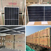 Panneau solaire bifacial HJT N-Type TUV Hi-MO 6 avec garantie de 25 ans pour les grands distributeurs locaux