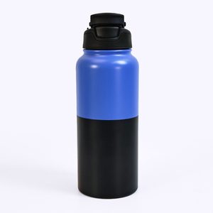 Frasco de <span class=keywords><strong>1000ml</strong></span> con nuevo diseño Botella de vaso frío y caliente de acero inoxidable con aislamiento térmico al vacío de doble pared con tapas - Product Image 1