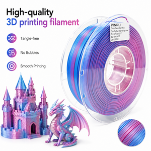 Filament d'impression 3D PLA Soie Bicolore 2,85 mm 250 g pour impressions décoratives – Lot en vrac en carton - Product Image 4
