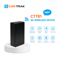 Mini Rastreador GPS 4G en Tiempo Real, Red Global 4G LTE, Resistente al Agua, para Motocicletas, Autos, Camiones, Vehículos, con Aplicaciones Android e iOS para Seguimiento