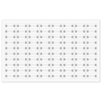 Lembaran Inlay Prelam Kompatibel 4K S70 Berkinerja Tinggi 13.56MHz RFID Bahan Prelam Profesional untuk Kartu Pintar Tata Letak 3*8 2*5