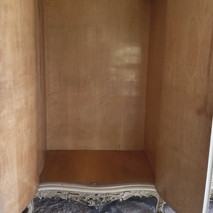 אירופאי רוקוקו בסגנון צרפתי בסגנון שלוש דלתות עם ריהוט עץ לשימוש ביתי - Product Image 4