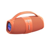 Haut-parleur portable d'extérieur 10W à double transducteur Bluetooth 5.3 avec lumière RGB, rechargeable sans fil, avec carte TF, OEM