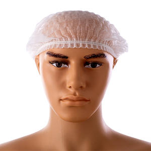 Cubierta <span class=keywords><strong>desechable</strong></span> de PP para la cabeza, red para el cabello para ropa de trabajo quirúrgica, protección contra el polvo con 18, 19, 20, 21 y 24 pulgadas, <span class=keywords><strong>precio</strong></span> de fábrica - Product Image 1