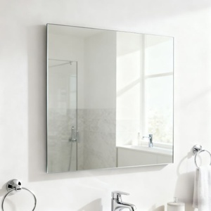 Wholesales Bathroom Silver <b>Mirror</b> Customized Shape and Size clear Durable Can Be Used for Hotel Gym Bathroom - Product Image 1